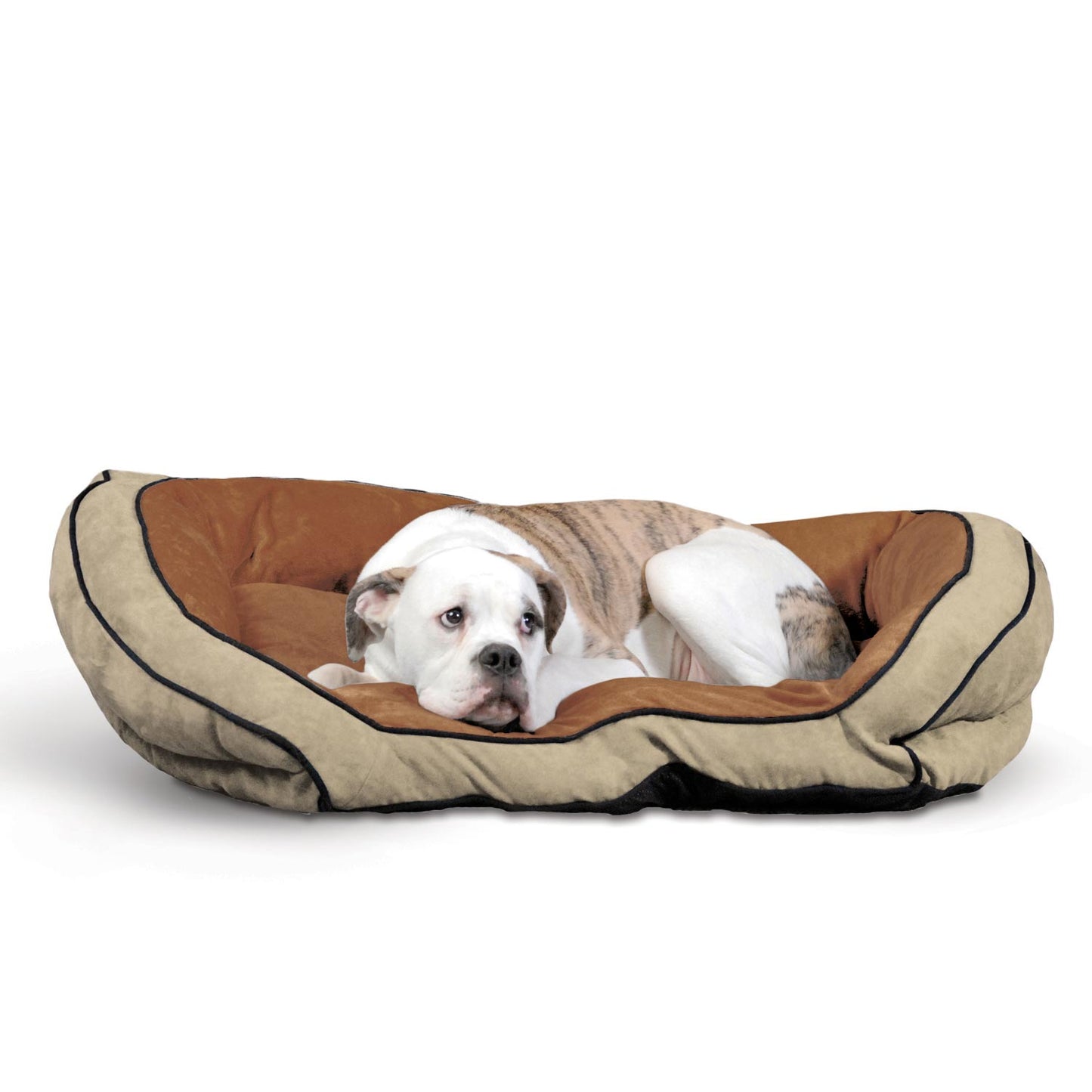 Artsuppl Bolster Couch Mocha/Tan