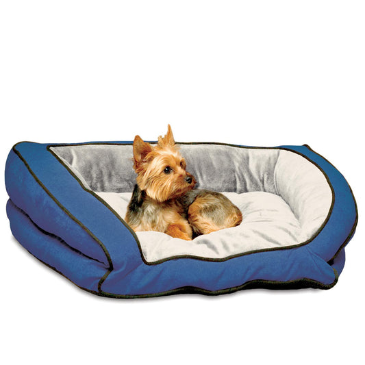 Artsuppl Bolster Couch Gray/Blue